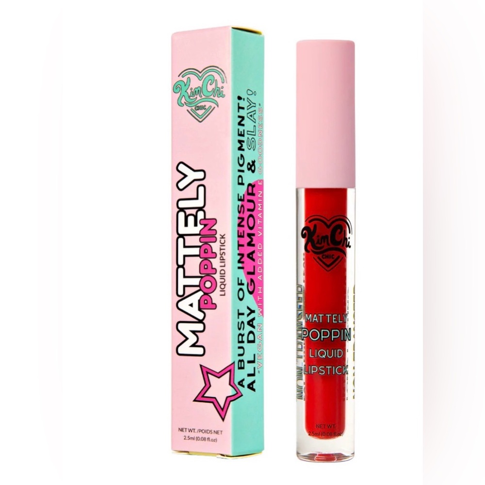 Kimchi Mattely Poppin Liquid Lipstick - MPLL09 WOWW!